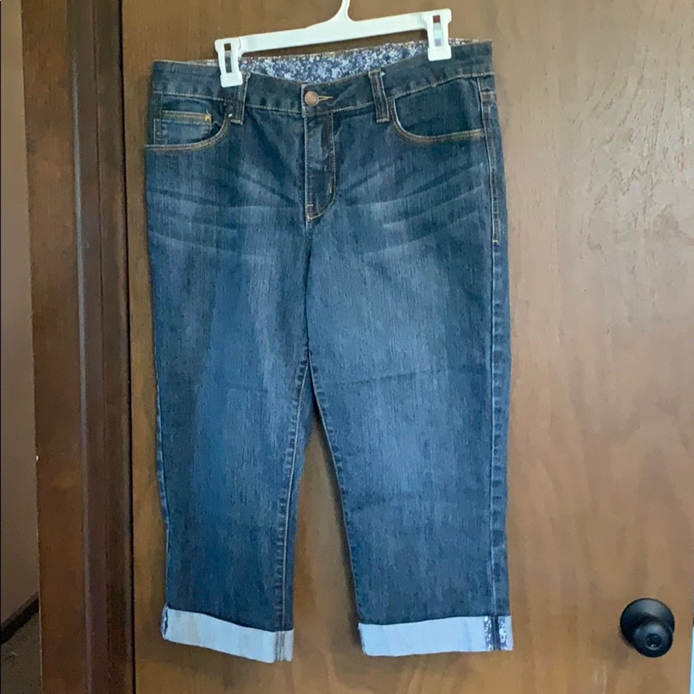 Denim Capris